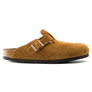 Birkenstock Boston SFB Suede Mink Regular