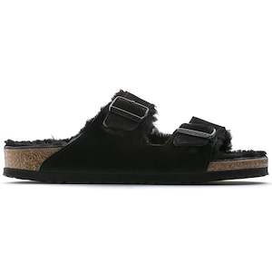 Womenswear: Birkenstock Arizona Shearling Black Regular