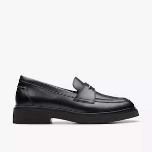 Womenswear: Clarks Splend Edge Black Leather