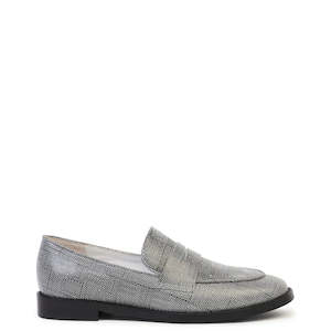 Kathryn Wilson Molly Loafer Monochrome Check Calf