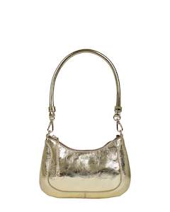 Womenswear: Saben Sammie Mini Bag Light Gold Crinkle