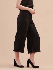 Clothing: Cropped Palazzo Pant