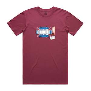 Kombi Men's T-Shirt - Berry