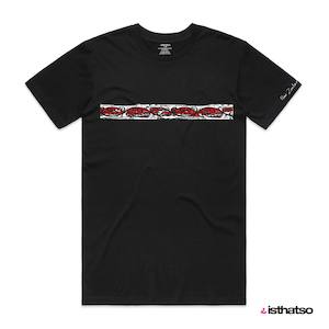 Rafter Panel Men's T-Shirt - Black