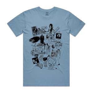 The Zero Years Men's T-Shirt - Blue