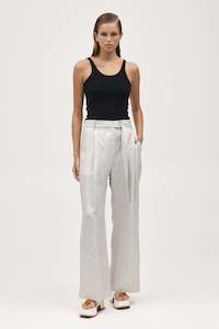 Marle Lili Pant - Linen - Twill Stripe