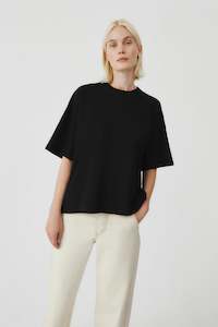 Kowtow Oversized Boxy Tee - Black