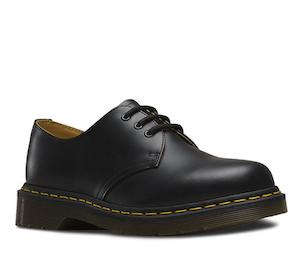 Clothing: Dr. Martens 1461 Shoe - Black Smooth