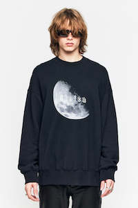 Clothing: Stolen Girlfriends Club Bad Moon Crew - Washed Black