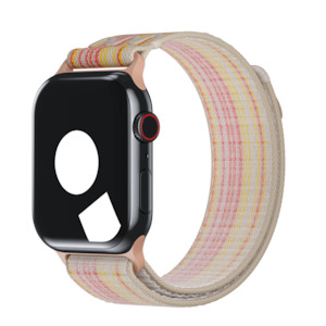 Starlight/Pink Sport Loop Active for Apple Watch