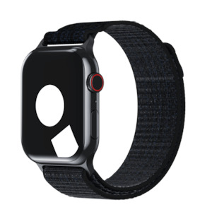 Black/Blue Sport Loop Active for Apple Watch