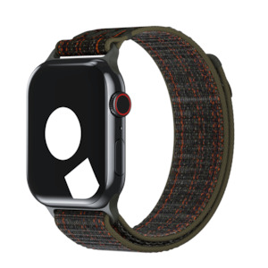 Sequoia/Orange Sport Loop Active for Apple Watch