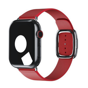 Red Modern Buckle for Apple Watch