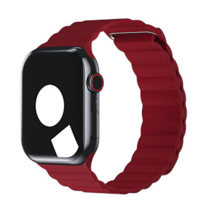 Ruby Leather Loop for Apple Watch