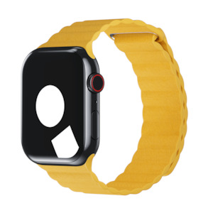 Leather Loop For Apple Watch: Meyer Lemon Leather Loop for Apple Watch