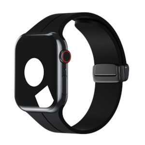 Black D-Buckle Sport Band for Apple Watch