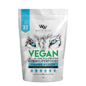 White Wolf Vegan Protein Blend 1kg