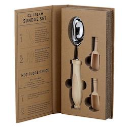 Ice Cream Sundae Set by Santa Barbara Design Studio