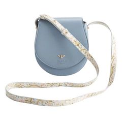 Matilda Saddle Bag Iris Blue by Fable England