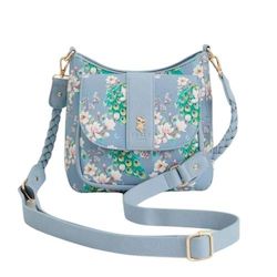 Peacock Cross Body Bag by Fable England