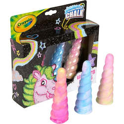 Crayola Unicorn Sidewalk Chalk 3pk by Crayola