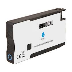 Gift: Remanufactured Cyan Inkjet: Substitute to HP 965XL