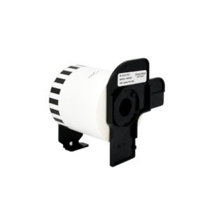 Compatible Label Roll (Black-on-White): Substitute to Brother DK11247 Large Address Labels