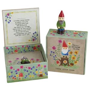 Gnome Lucky Charm in a Box by Natural Life