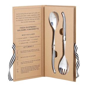 Serve Up: Salad Serving Set by Santa Barbara Design Studio