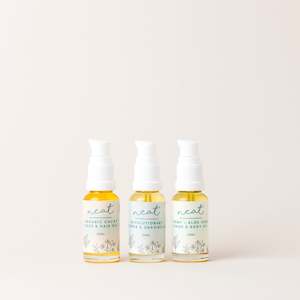 Mini Skincare Sample Oil Set of 3 - 100% Natural