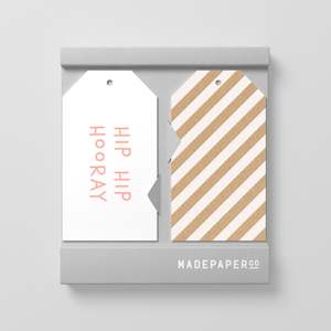 Hip Hip Hooray - Gift Tags 10pk