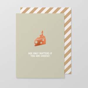 Books Stationery: Age Matters - Greeting Card