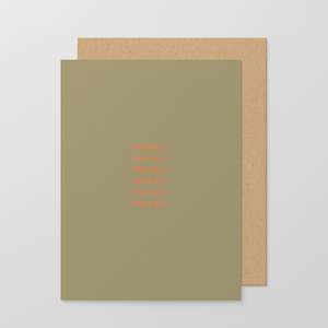 Books Stationery: Hooray Repeat - Greeting Card