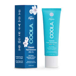 COOLA Classic Face SPF50 Organic Sunscreen Lotion - White Tea 50ml