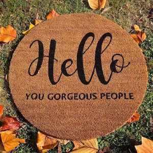 Welcome-ish Doormat