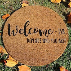 Household good wholesaling: KIA ORA BRO Doormat