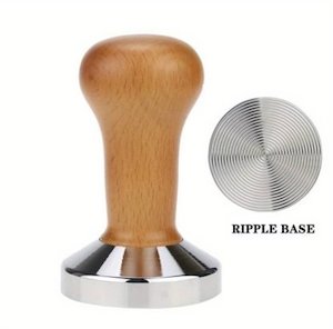 Coffee Tamper 58mm Corrugated Bottom