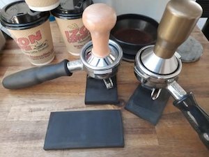 Coffee: Tamp Mat – Counter Top