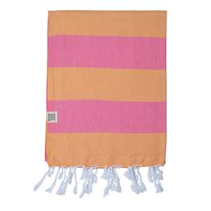 Household textile: Santorini Towel Melon Pink