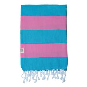 Santorini Towel Marine Hot Pink