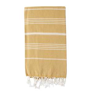 Classic Turkish Towel Mustard