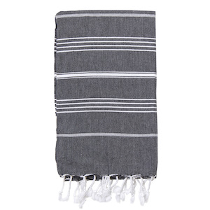 Household textile: Classic Turkish Towel Black