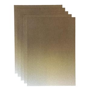 Craft Perfect A4 Ombre Glitter Cardstock Oyster Lustre