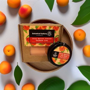 Soap: Juicy Apricot Scented Soap & Lip Balm COMBO