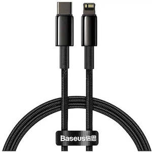 Baseus Tungsten F/Charge Lightning to Type-C 20W Cable 1m