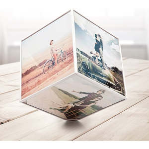 Pronto Spinning Photo Cube