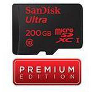 Sandisk Ultra Micro Sd 200Gb 90Mb/S W/Ad C10