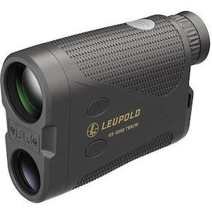 Leupold RX-5000 TBR/W with DNA Black/Black, Red OLED Monocular LRF