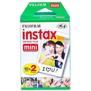 Fujifilm Instax Mini film 20 pack - Plain White