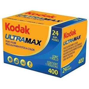 Kodak UltraMax 400 Colour Negative Film (35mm Roll) 24 exposure - No Box